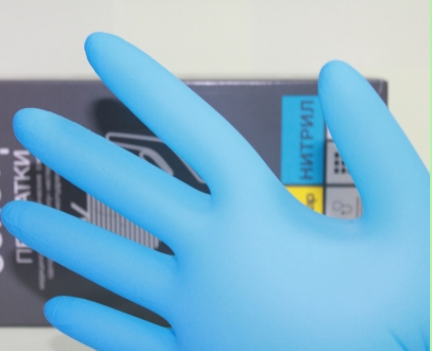 Перчатки нитриловые xs-s-m-l-xl